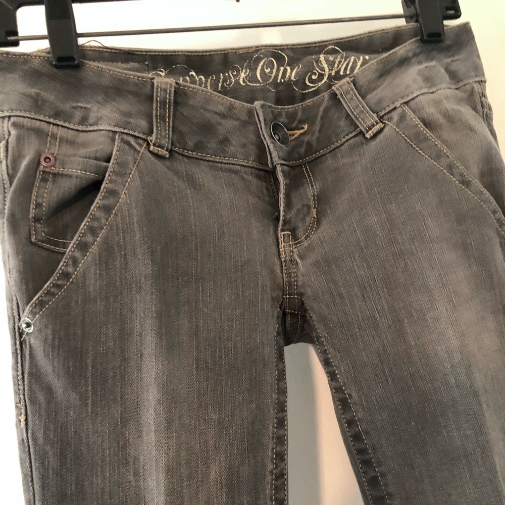 Converse One Star Gray Jeans-Premium Denim! 26